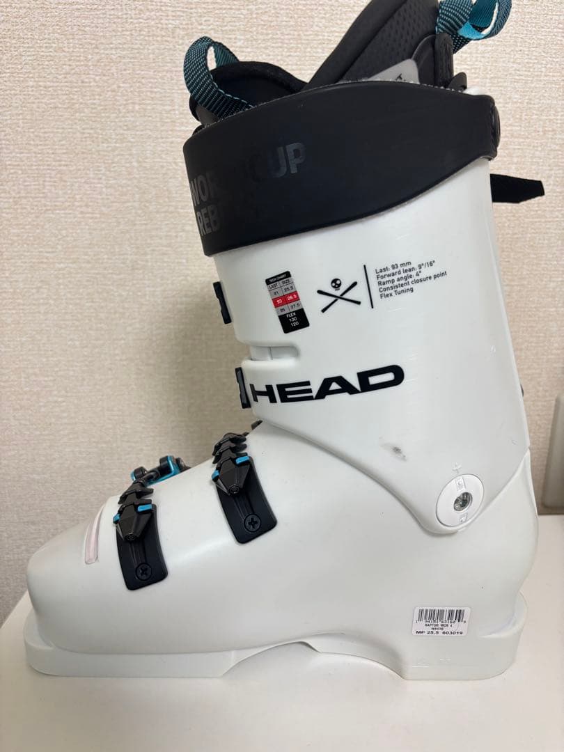 HEAD RAPTOR WCR4 サイズ: 25.5 FLEX: 120-130