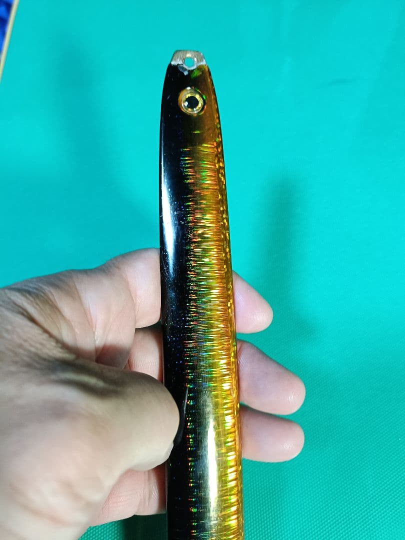 新品ドラッガーハイブリッド黒金420g タイプ5と赤金ジグ