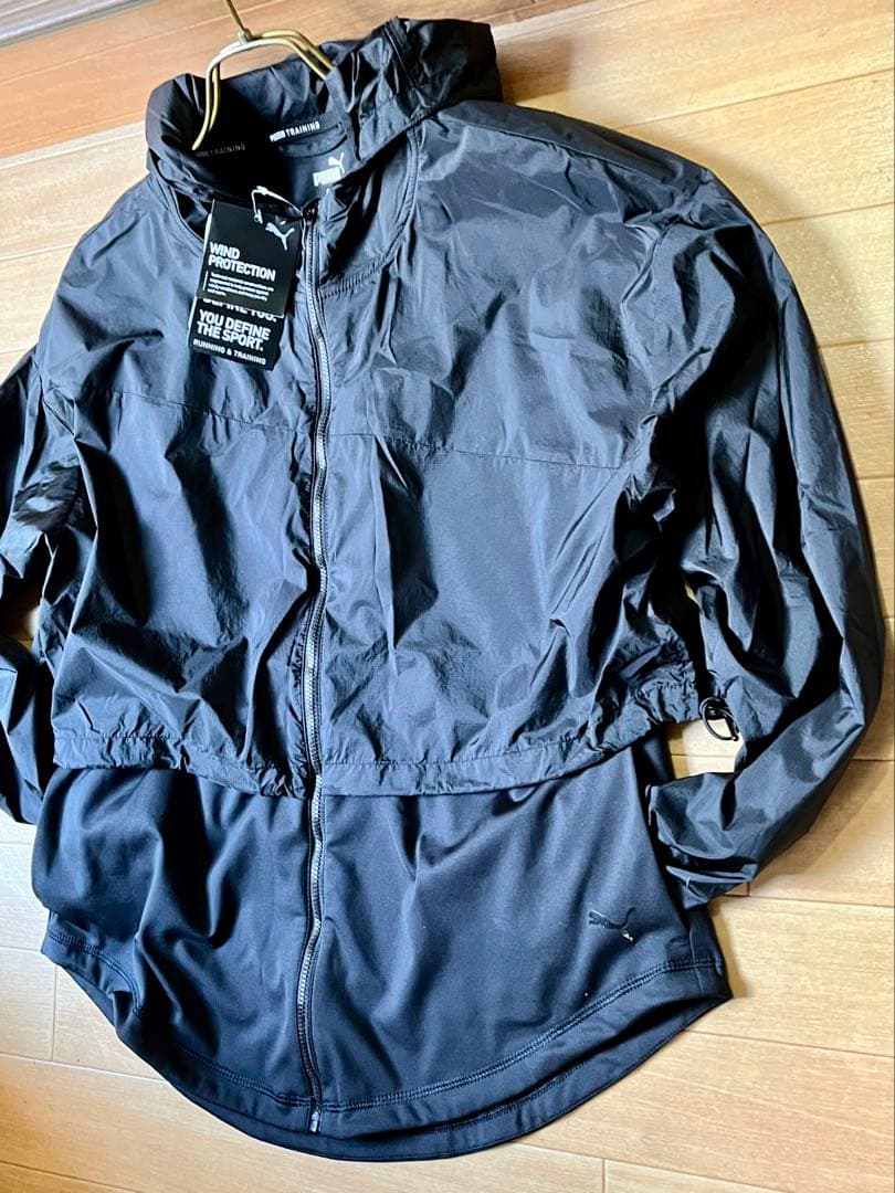 ▪️新品・puma．ウインドブレーカー・パーカー・ナイロンジャケット・アウトドア