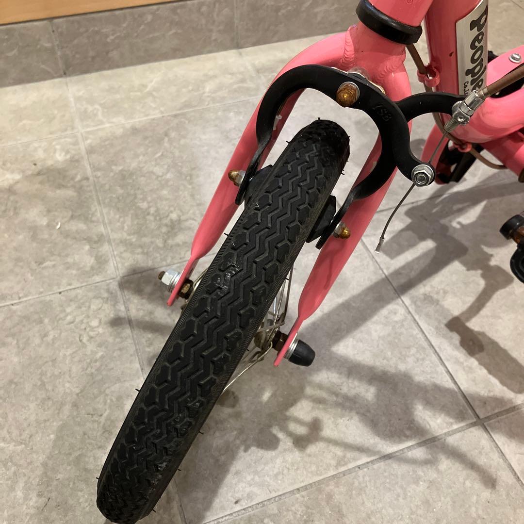 【送料込み】People ケッターサイクル14インチ ピンク