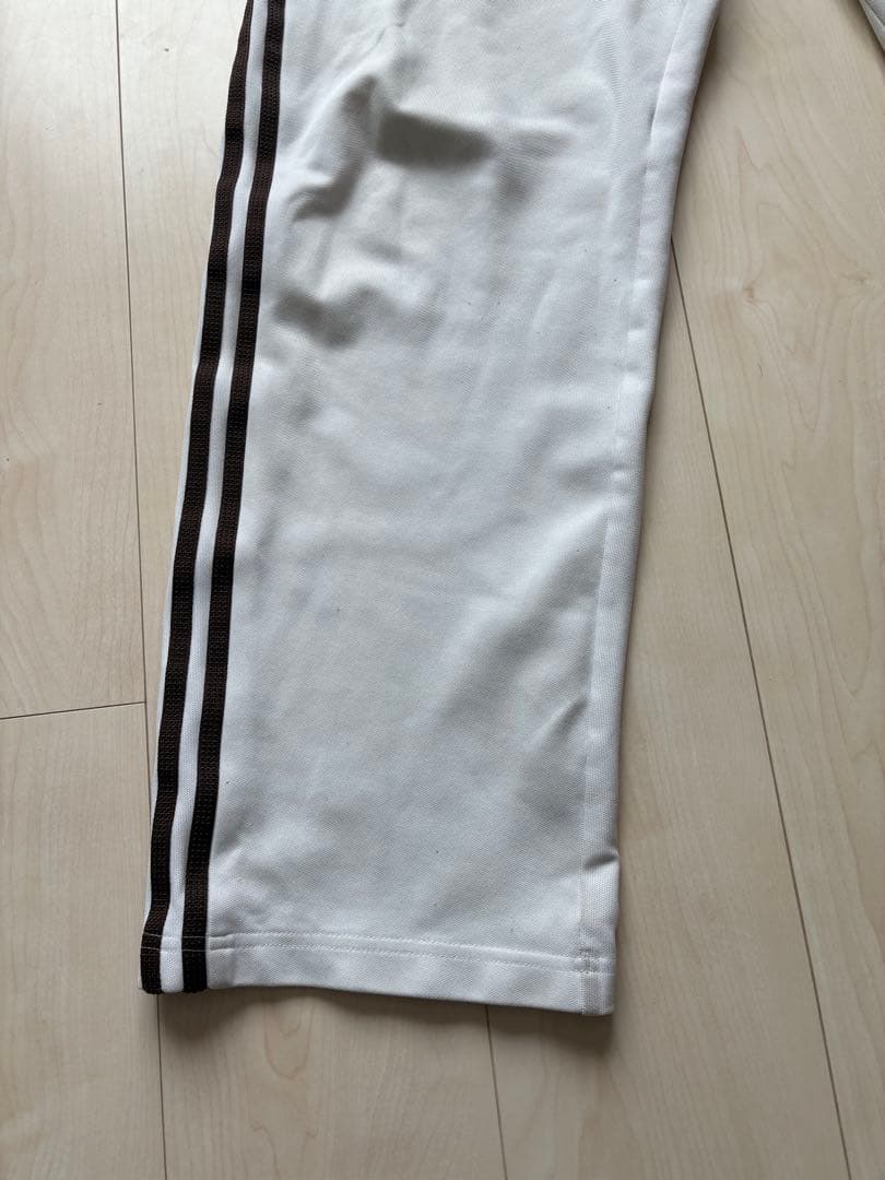 【ビンテージ・レア物】adidas ジャージ 上下　ホワイト/ブラウン
