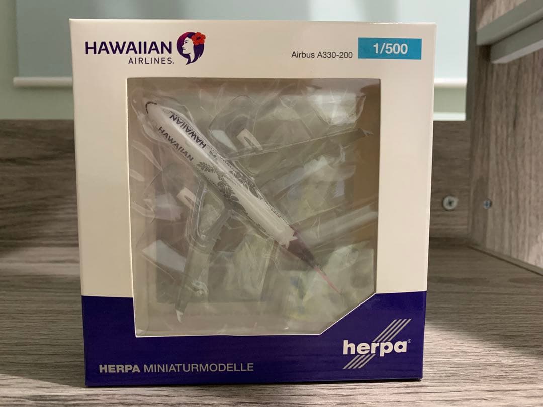 ヘルパ Herpa ハワイアン航空 A330-200 1/500