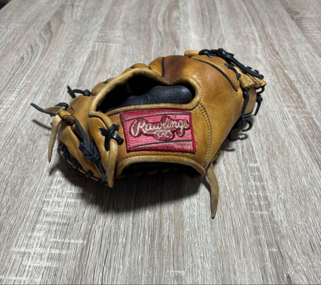 硬式グローブ　元カープ　田中広輔　練習用グローブ