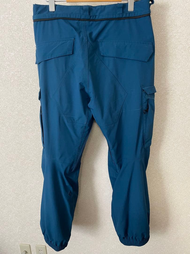 VOLCOM GORE-TEX スノーボードパンツ ブルーＬサイズ