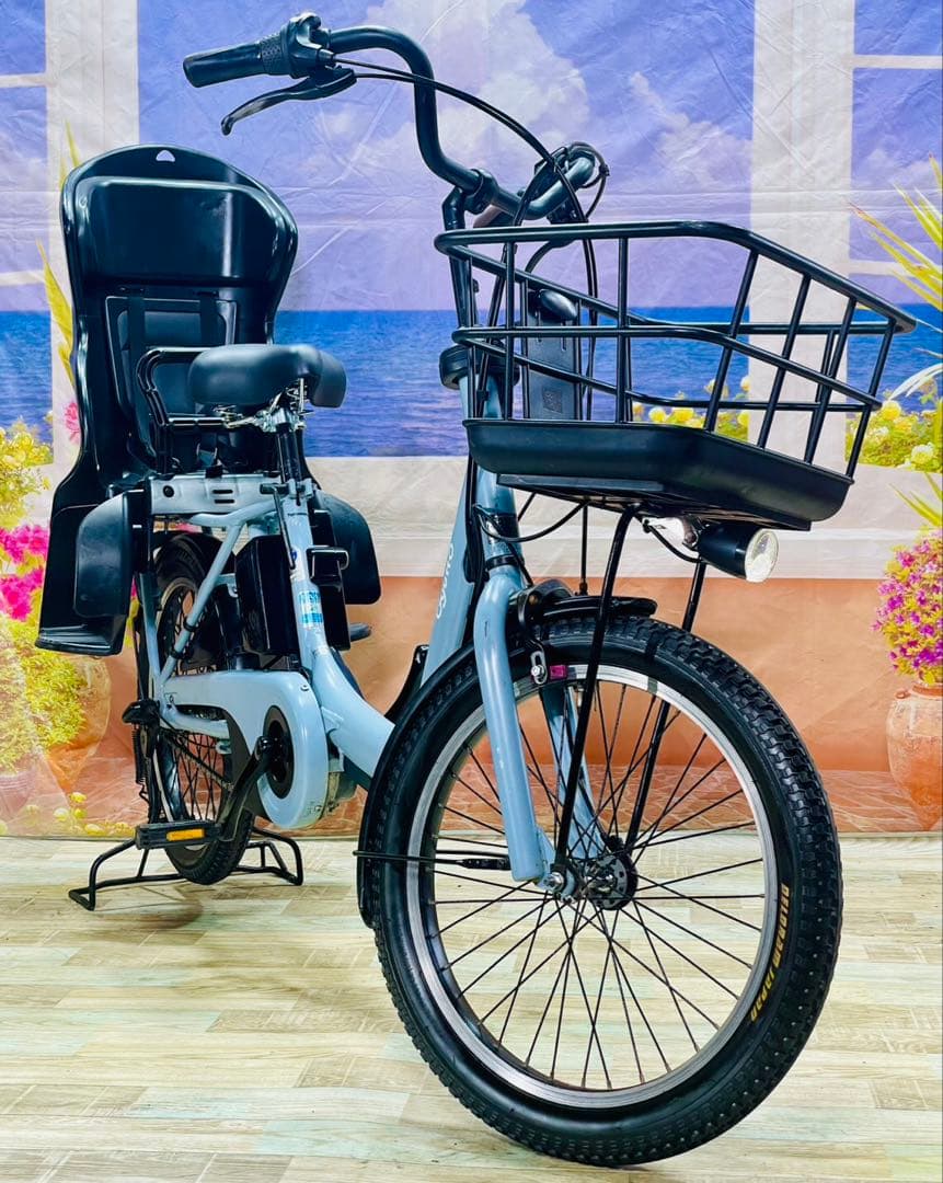 人気カラー！ギュットアニーズ16AH！⭐️子供乗せ電動アシスト自転車Y3123