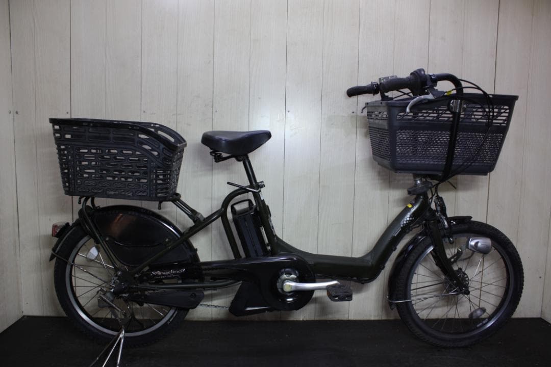 ブリヂストン アンジェリーノプティットe A20L85 20型8.7AH無光沢緑