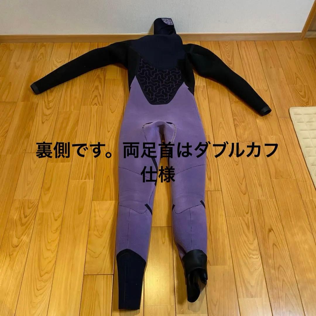 ビラボンウェットスーツ5mm 3mmセミドライ　ノンステッチタイプ