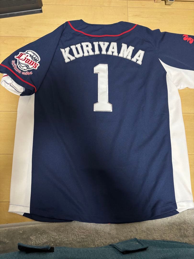 西武ライオンズ 栗山巧 ユニフォーム ビジター L
