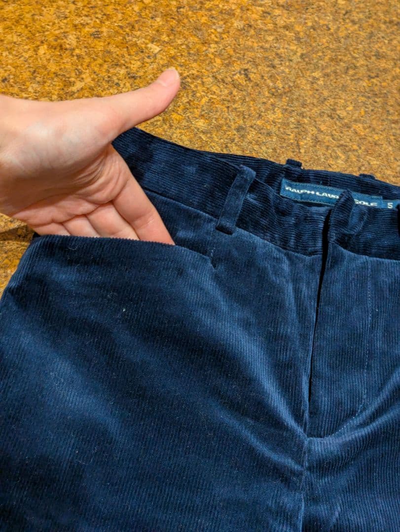 【RALPH LAUREN GOLF】コーデュロイ パンツ ネイビー size5