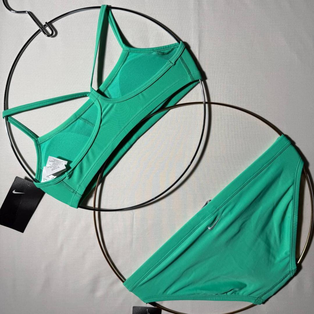 Nike ナイキ ビーチバレー ビキニ ツーピース ブルマ Green 海外S