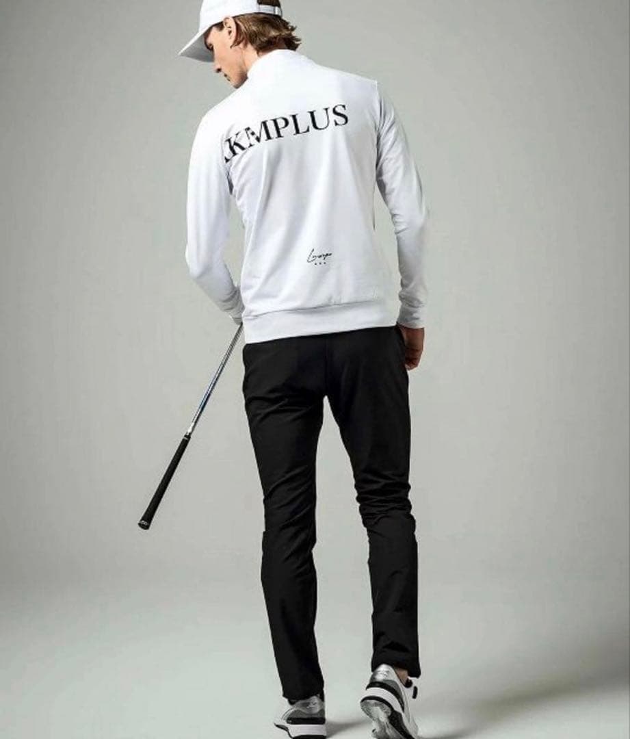 【新品】LUXEAKMPLUS AKM／厚手 モックネック ゴルフウェア