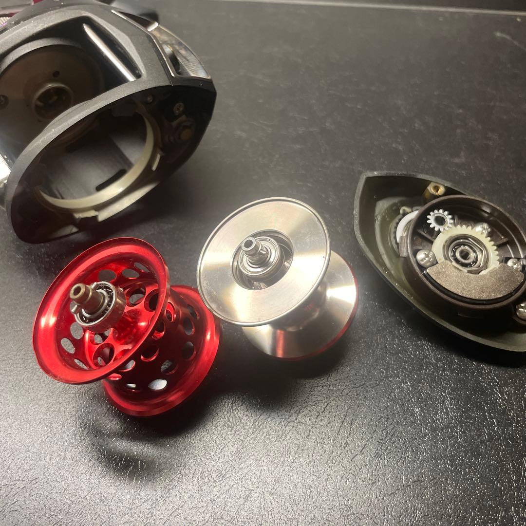 美品　アブガルシア　REVO SX KTF 左ハンドル　替えスプール付き　レボ