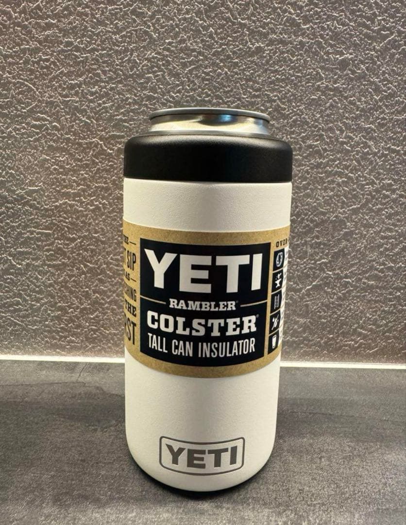 【新品未使用】YETI Rambler Colster ホワイト