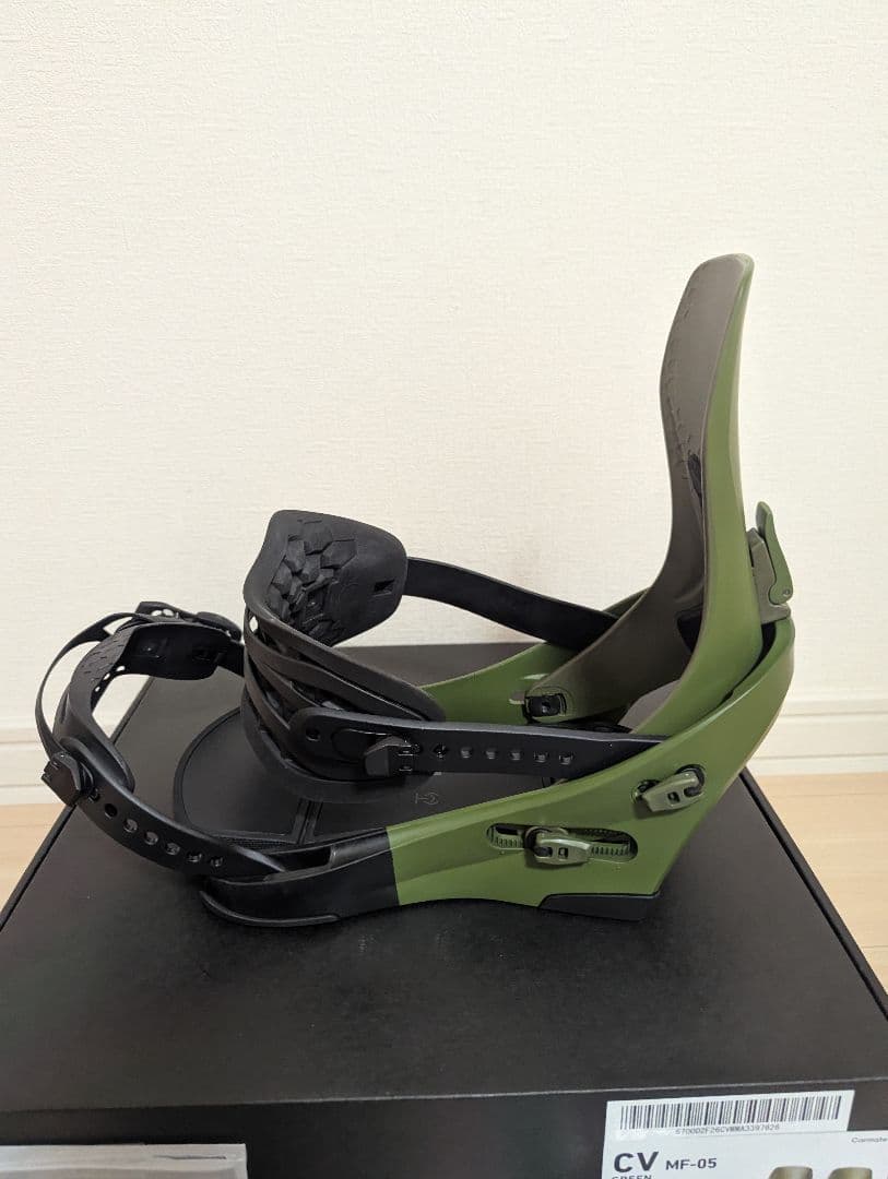 FLUX CV MF-05 スノーボード ビンディング GREEN Mサイズ
