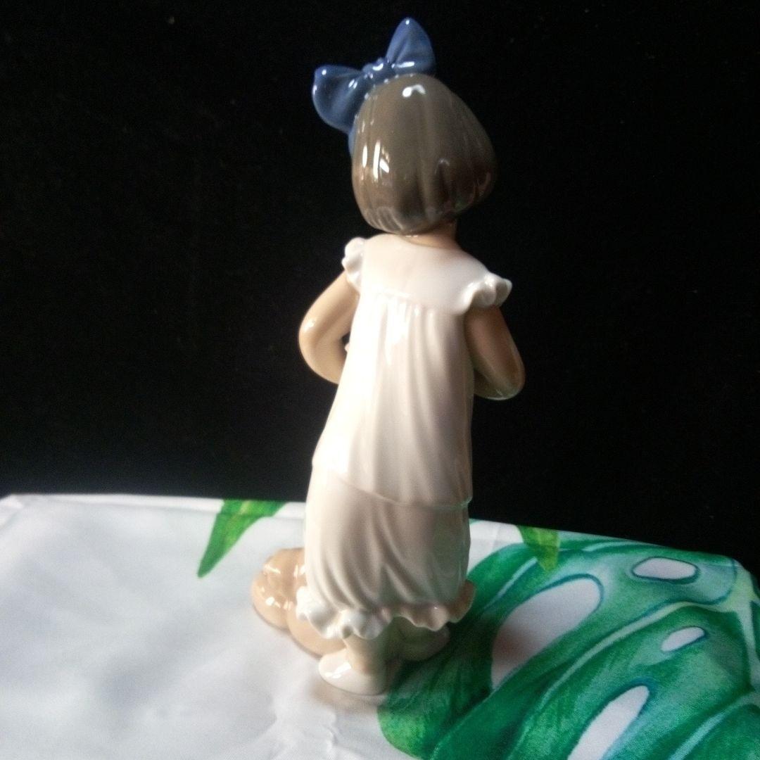 美品✨少女とライオン ＃1287 NAO*リヤドロ朝の目覚め