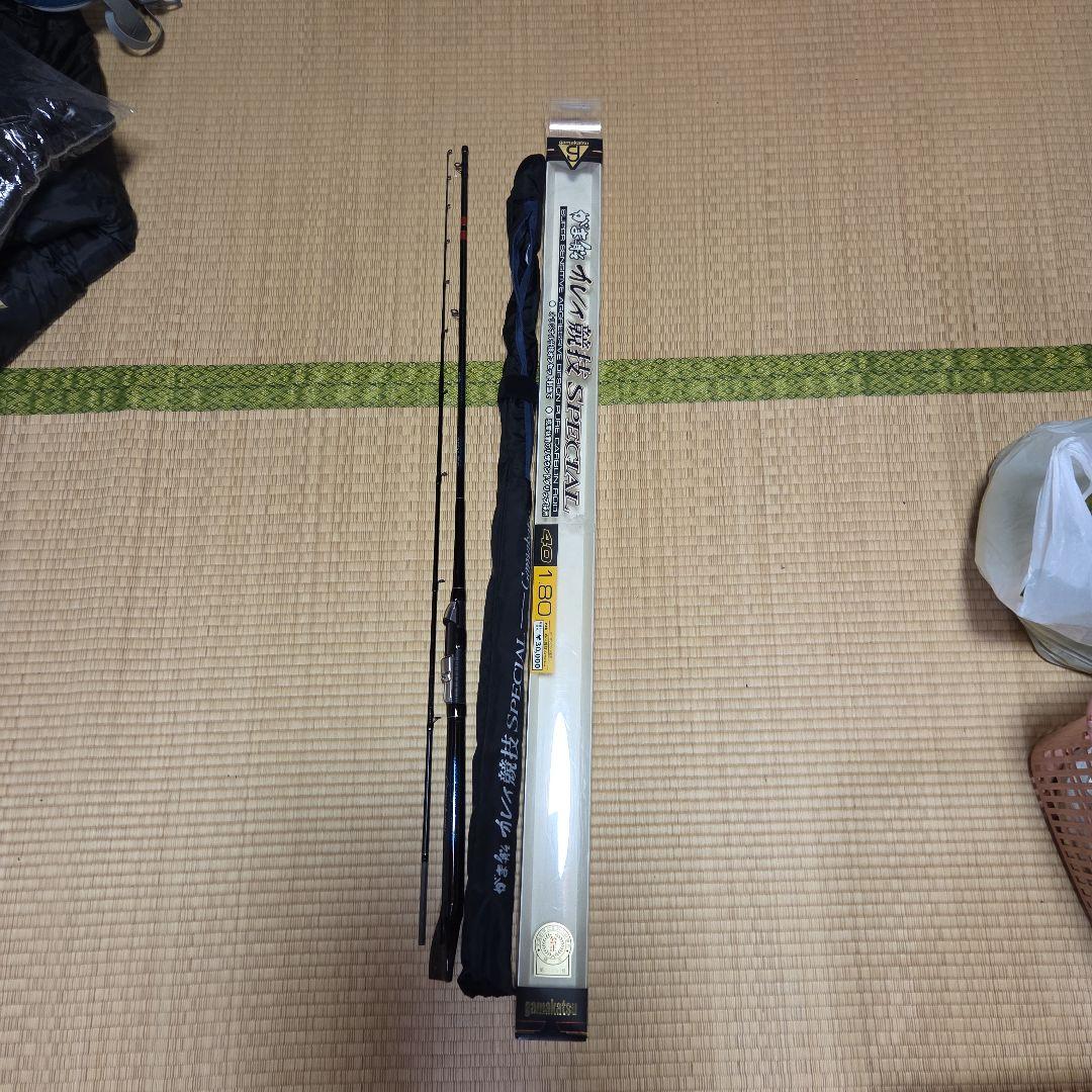 がま船カレイ競技スペシャル竿 SPECIAL 180 40号