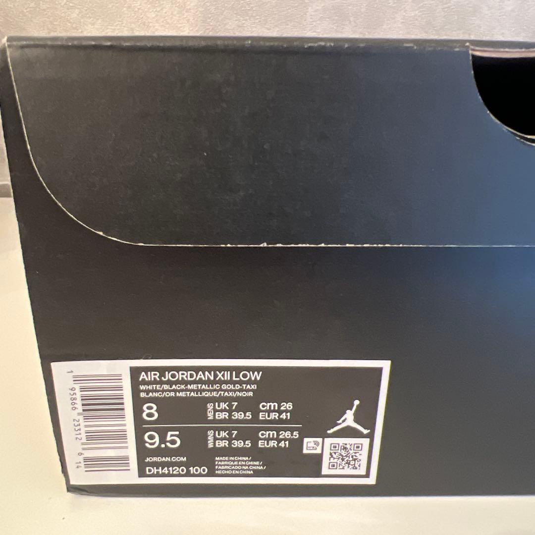 Nike Air Jordan 12 Low Golf \"Taxi\" ゴルフ
