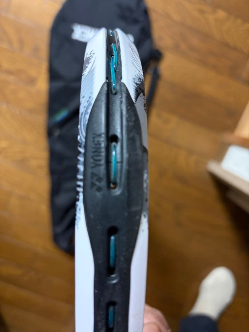 YONEX GEOBREAK 80V カスタム230gバランス265グリップ1