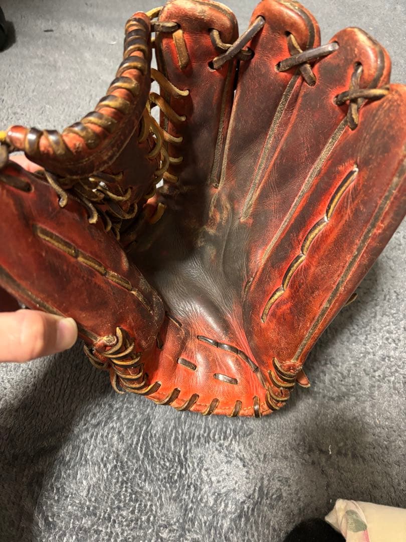Mizuno 硬式グローブ ブラウンレザー