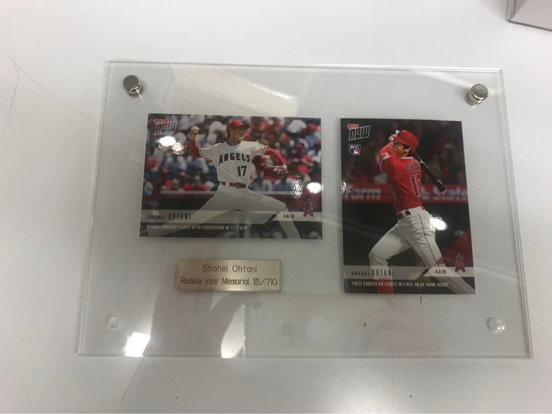MLBホログラム証明付 大谷翔平 直筆サインボール TOPPS
