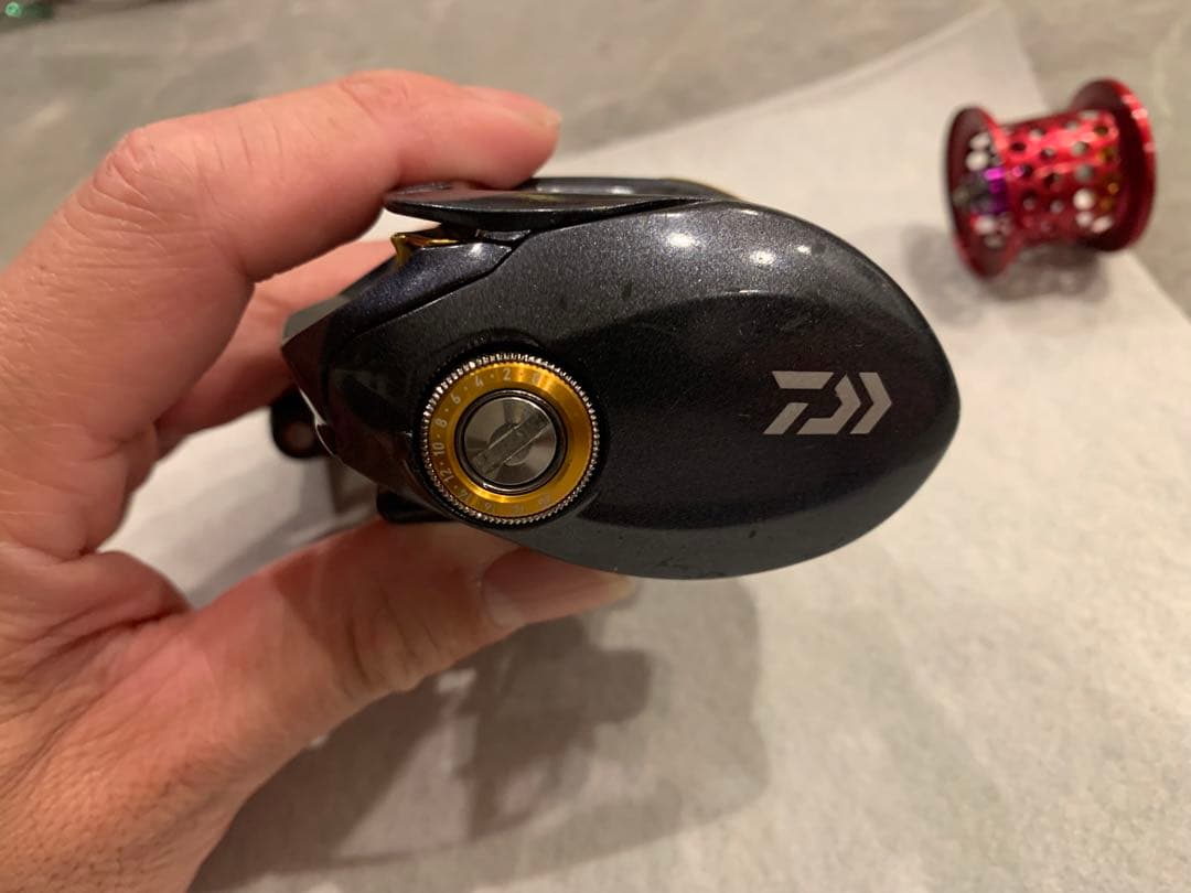 15ジリオン TW 1516H ベイトリール　レイズスタジオスプール付き