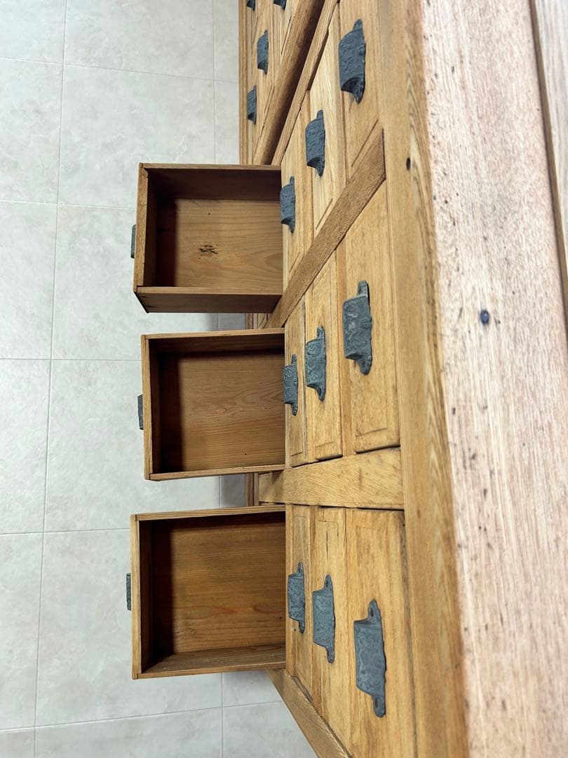 引き出し棚②　（古家具/ビンテージ家具）６月２０日までの出品となります