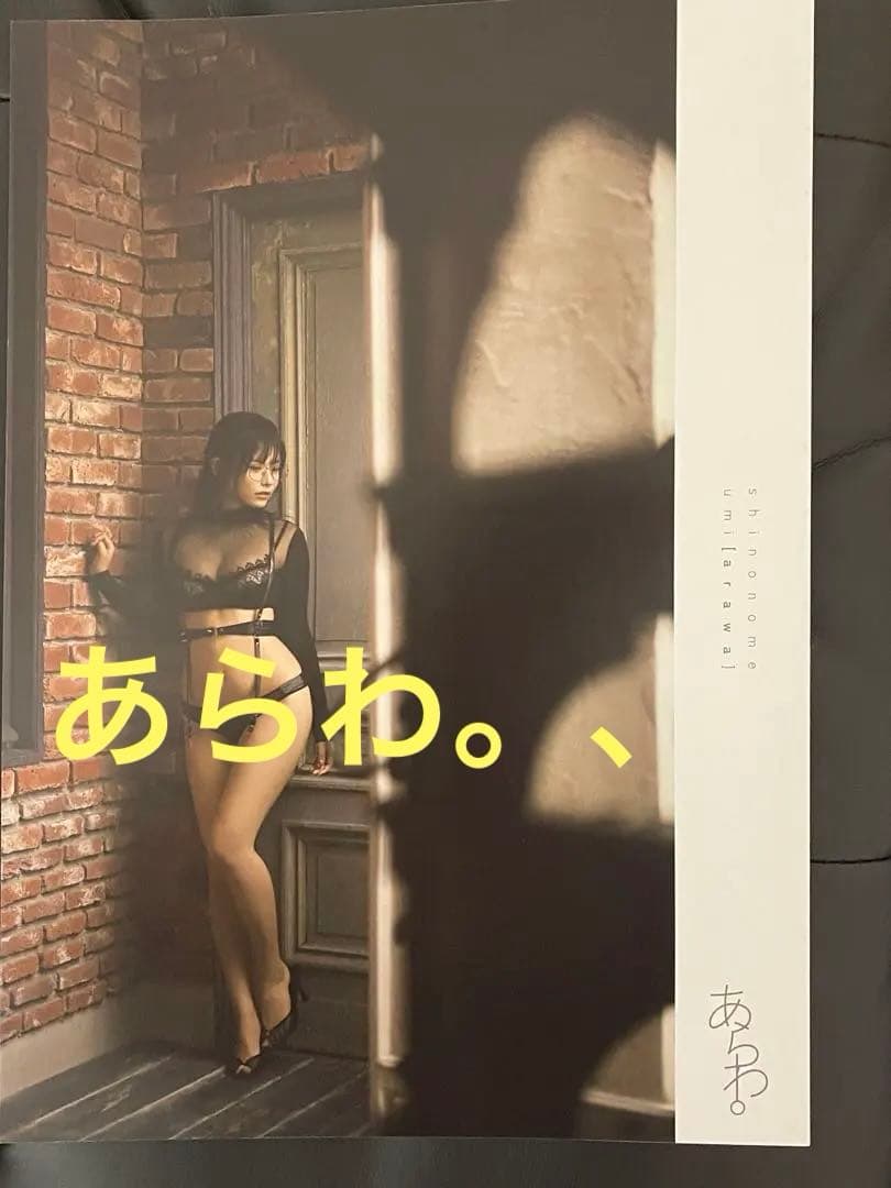 東雲うみ 特盛セット限定写真集 あらわ。