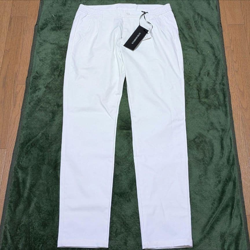 【新品】LUXEAKMPLUS 防風サイドロゴスラックスパンツ Lサイズ