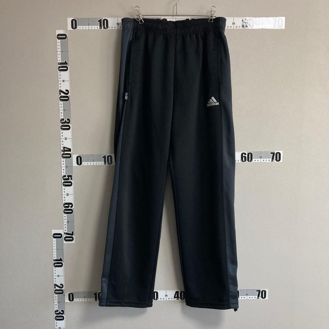adidas アディダス ジャージ セットアップ 3点セット M 黒 ブラック