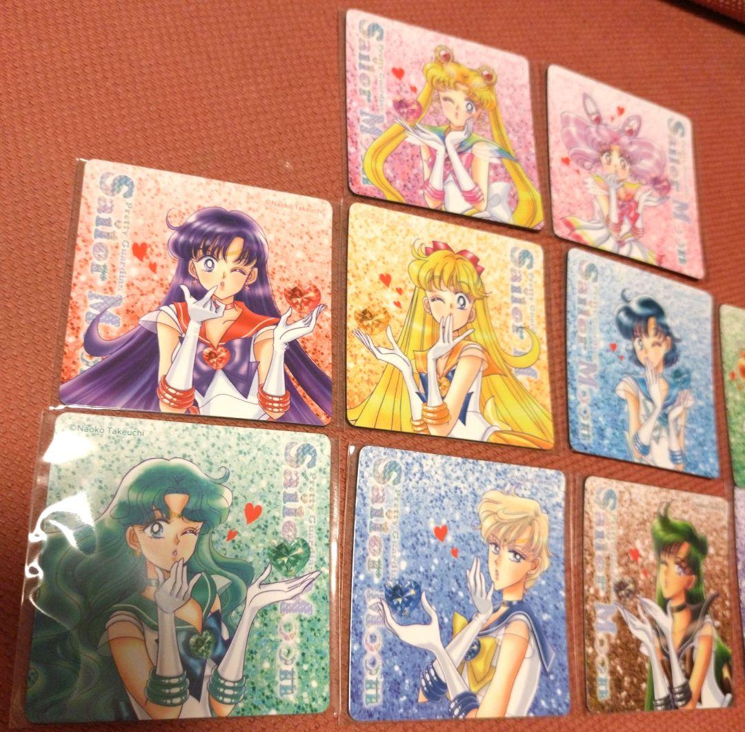 セーラームーン 明治 果汁グミ ガルボ マグネットシート 10種 コンプ