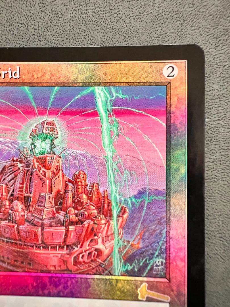 foil　初版「ULG」防御の光網/Defense Grid　英語１枚