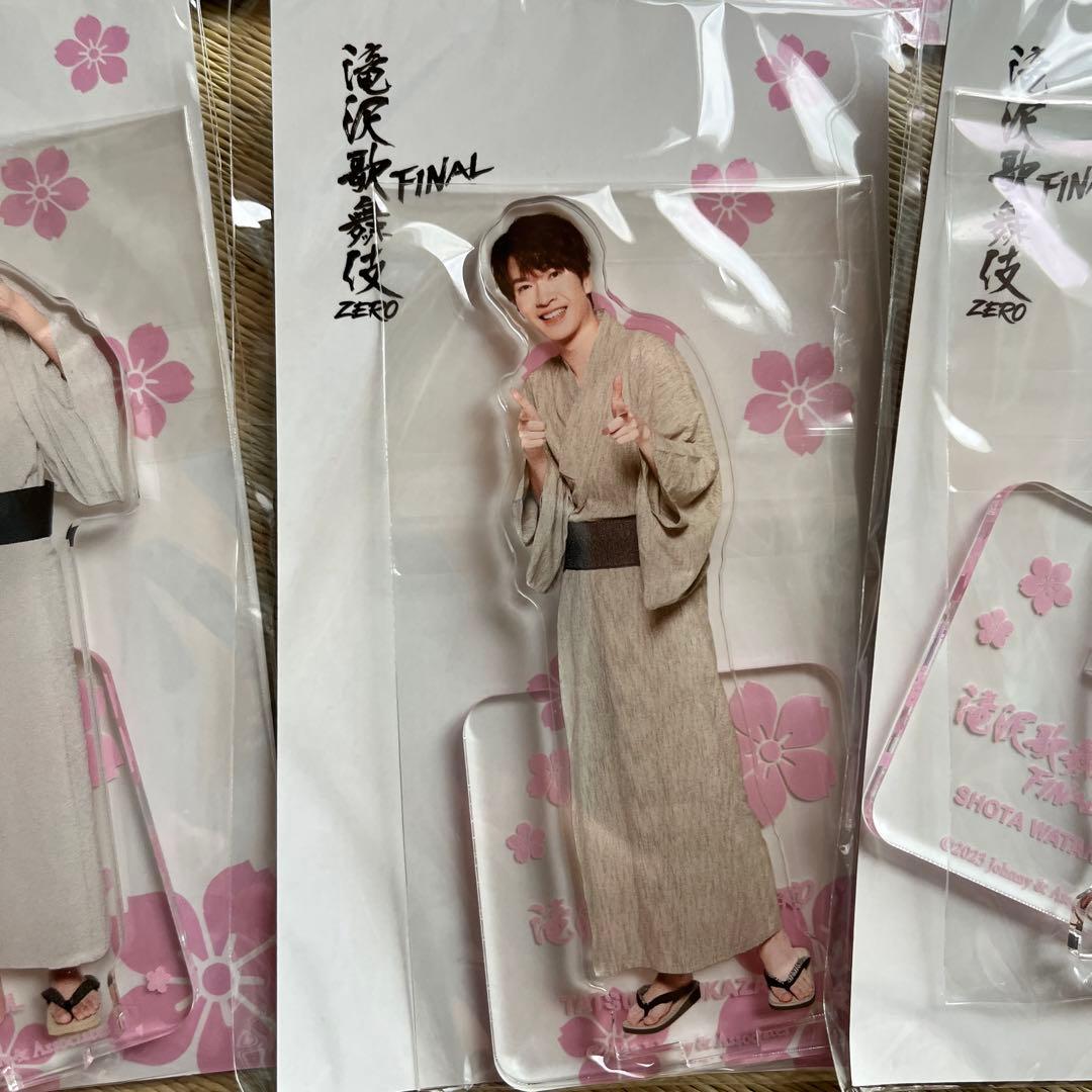 Manアクリルスタンド 浴衣9個セット　ポーチ付き未開封