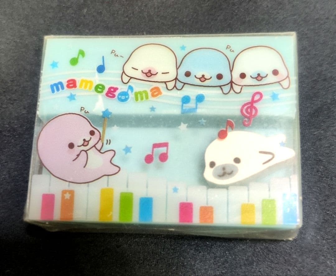 【希少】サンエックス　まめゴマ　メモ帳2冊＆消しゴムセット　平成　当時品