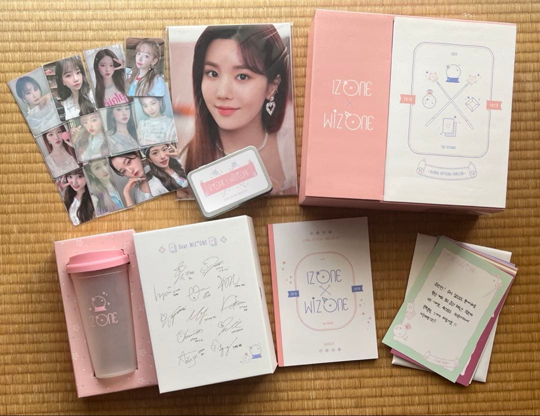 IZ*ONE グローバルオフィシャルファンクラブキット1期　2期　まとめ
