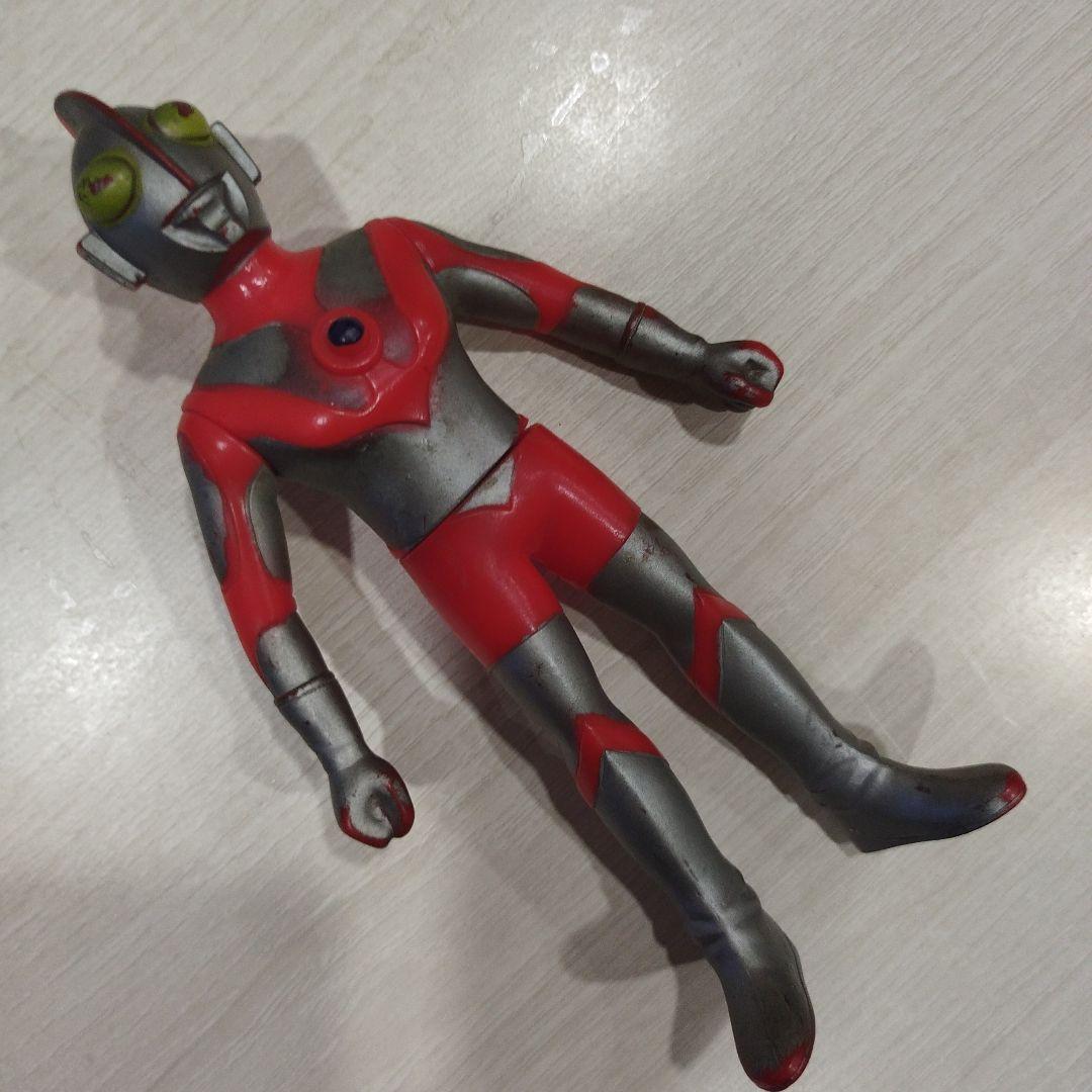レア【当時物】ポピー ウルトラマン ソフビ 70年代 足型