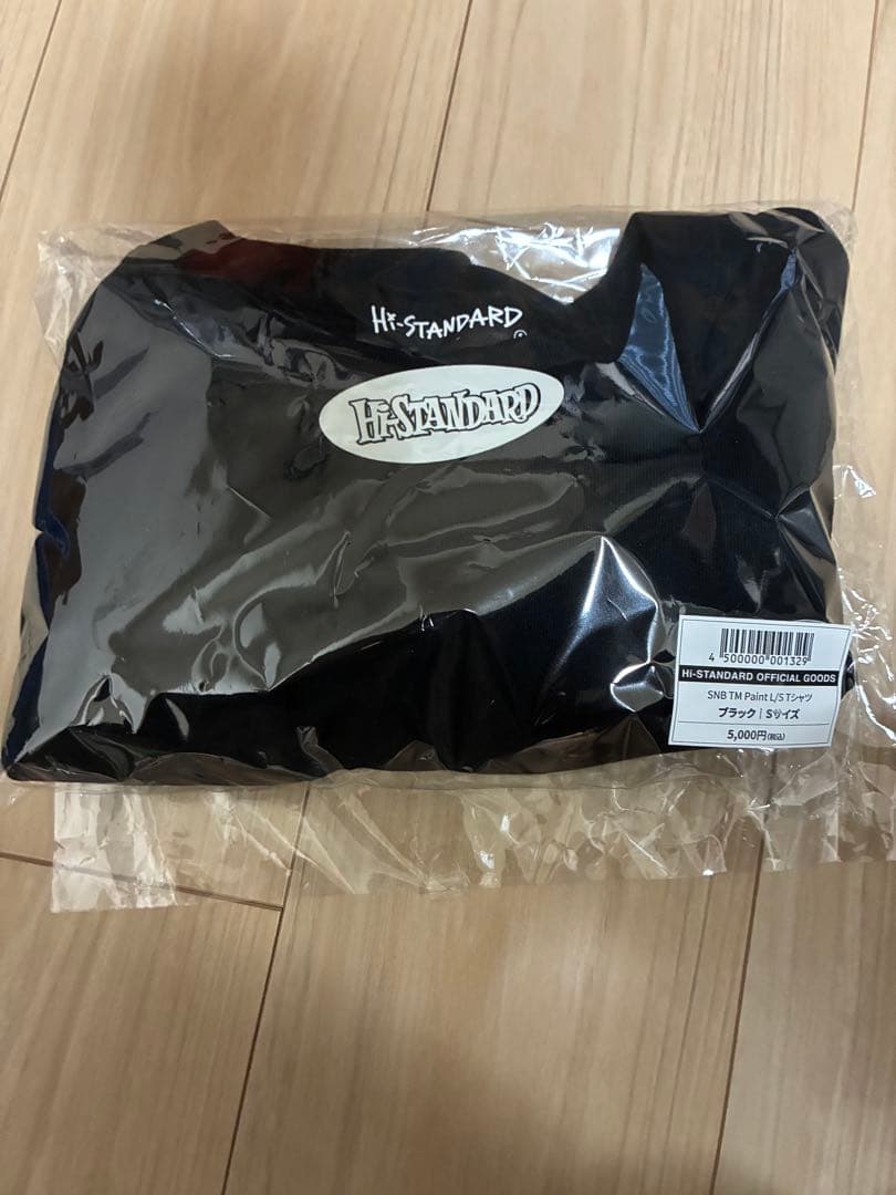 Hi-STANDARD SNB TM Paint L/S Tシャツ Sサイズ