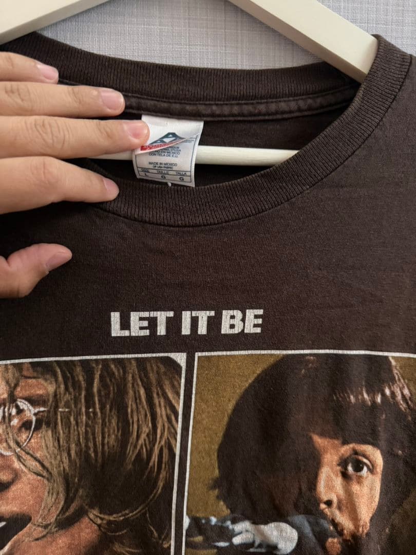 The Beatles let it be バンドTシャツ 00s ビンテージ