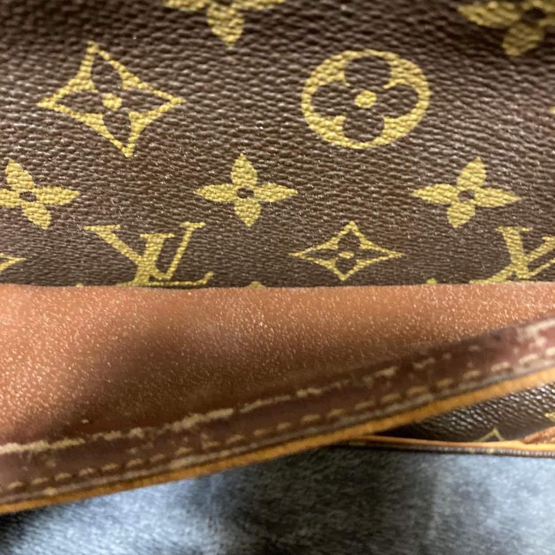 Louis Vuitton ノベルティ　ビンテージ　クラッチバッグ ブラウン