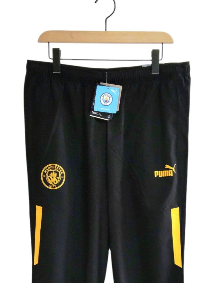 新品希少品 マンチェスターシティFC オフィシャルウーヴンパンツ PUMA XL