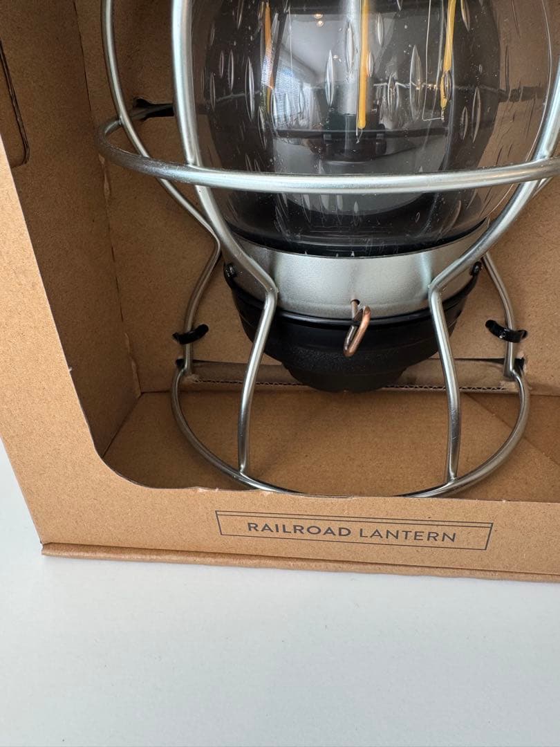【正規品　新品】BAREBONES ベアボーンズレイルロードランタンLED