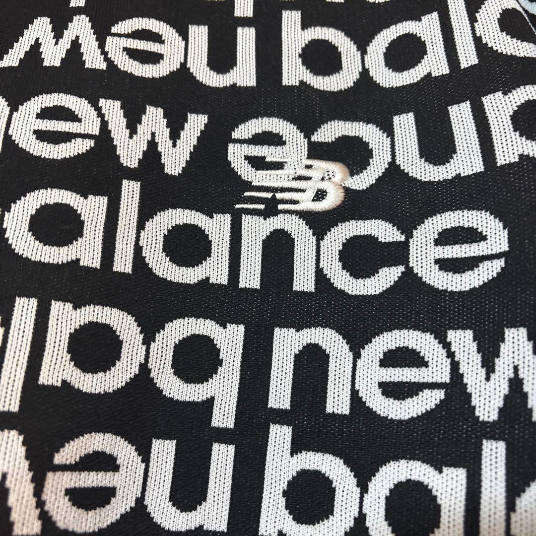 new balance golf ロゴセーター