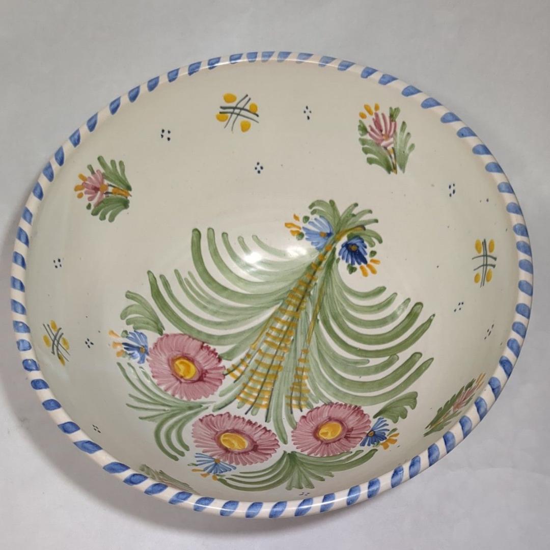 タラベラ TALAVERA スペイン製 大鉢 サービングボウル ヴィンテージ美品