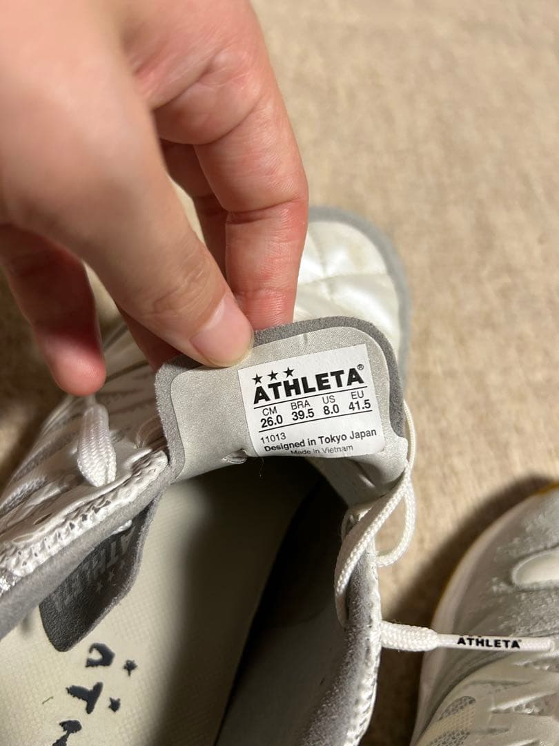 アスレタ　メンズ用　フットサルシューズ　OReiシリーズ