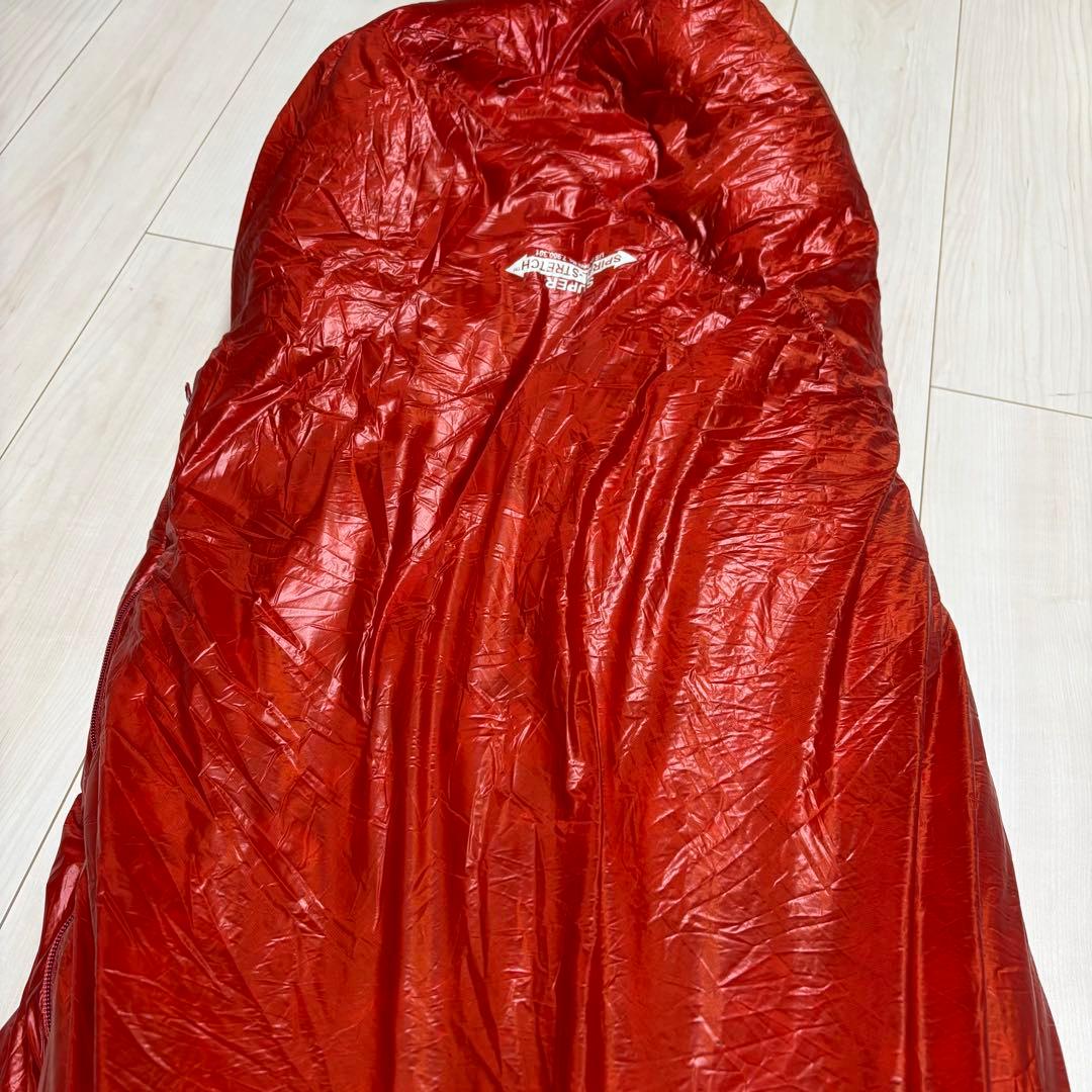 【美品】 mont-bell シームレス ダウンハガー800 #0 ダウン 寝袋