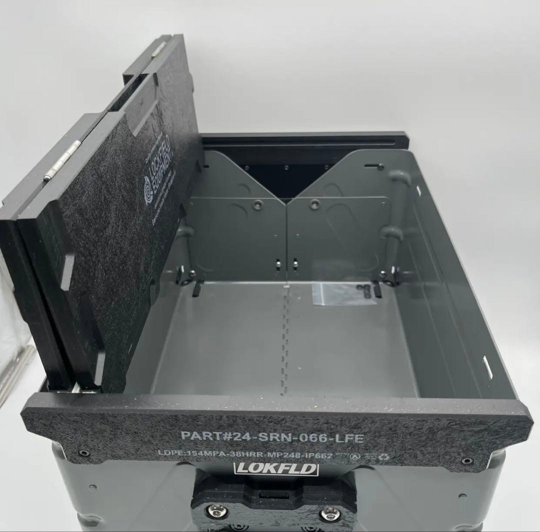 LOCKFIELD EQUIPMENTフォルダブルトップ再プラBKシェルコン天板