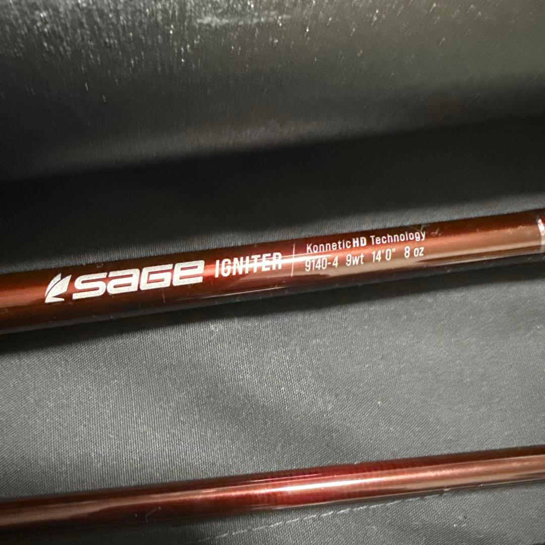 【新品】SAGE 9140-4 IGNITER フライロッド