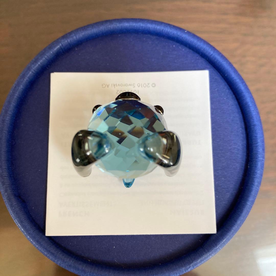 【美品】スワロフスキー SWAROVSKI 干支　犬　戌　いぬ　吉井宏　置物