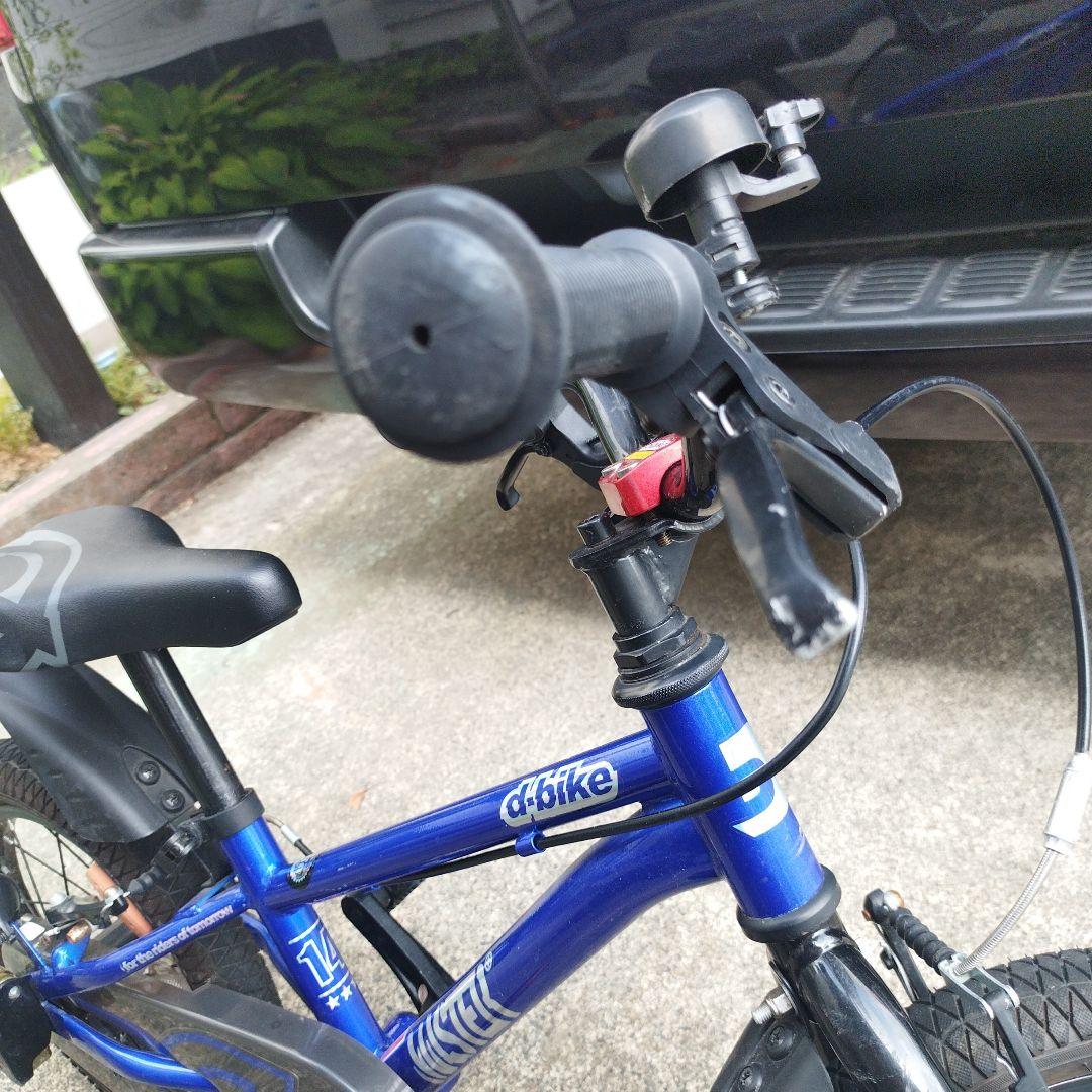 d-bike マスタープラス 14インチ MASTER+ 14 中古　補助輪付き
