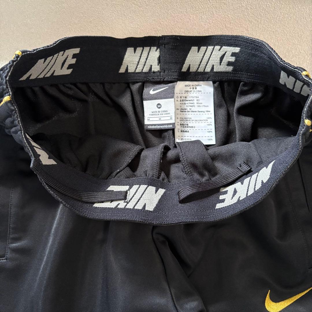 美品✨ NIKE ナイキ ジャージ 上下セット 黒 ゴールドM トレーニング