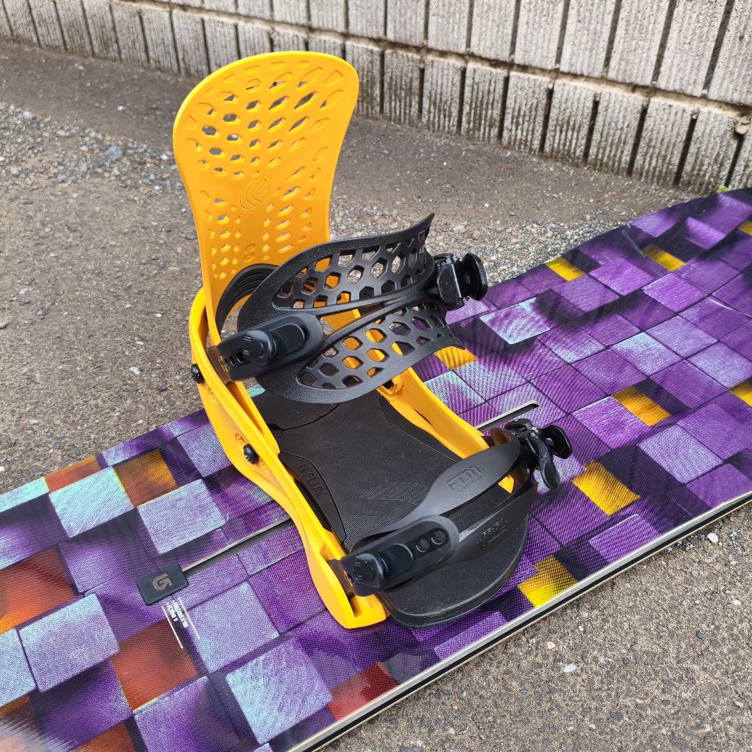 バートン プロセスx 155cm FLUX PR Sサイズ イエロー セット